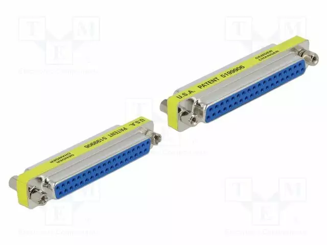 ADAPTERI - D-SUB 37PIN PISTORASIA,MOLEMMIN PUOLIN - 1: 1-YHTEYS - Tietokonekaapelit ja -adapterit - DELOCK-65104 - 1
