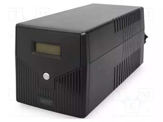 UPS VIRTALÄHDE - 600W - 1KVA - 207÷253V - 162X150X338MM - 7AH - 50HZ - UPS ja tietokeneen virtalähteet - DN-170074 - 1