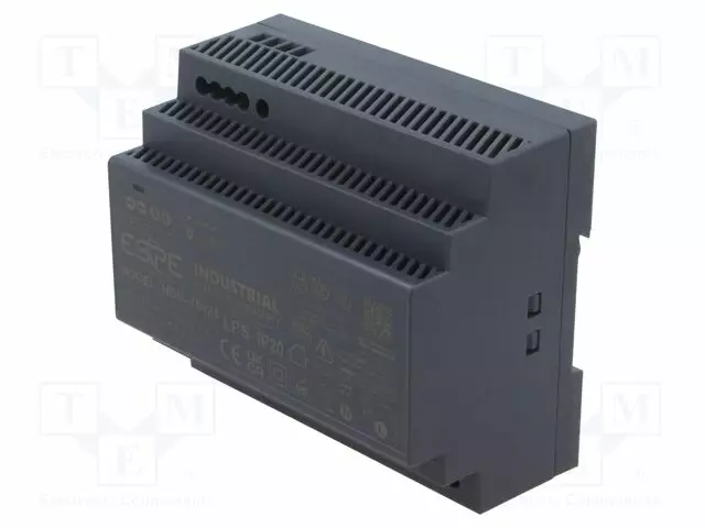 VIRTALÄHDE: IMPULSSI - DIN-KISKOLLE - 150W - 24VDC - 6,25A - 100÷240VAC - DIN-kisko virtalähteet - HDN-15024 - 1