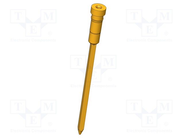 LIITIN - MESSINKI - KULLATTU - Ø: 1,8MM - KÄÄNTEINEN,KARTIO - KT-158 - Mittausneulat - IGN-21814 - 1