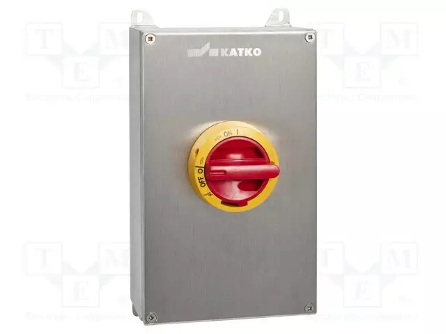 EROTINKATKAISIJA - NAVAT: 4 - RUUVATTU - 80A - IP66 - KER - VÄRI: HARMA - Erottimet - KER480YRRA4 - 1