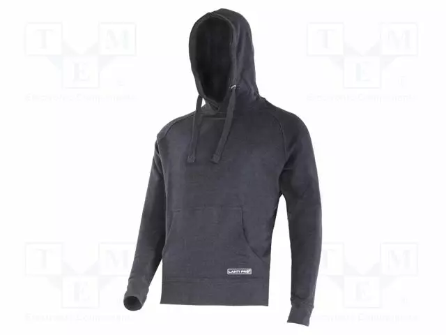HOODIE - SIZE: XL - MUSTA - 320G/M2 - Työ- ja suojavaatteet - LAHTI-L4013104 - 1