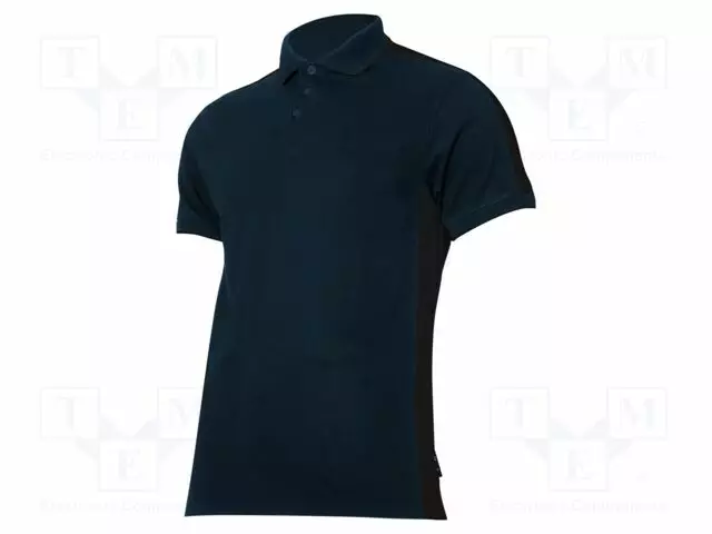 POLO SHIRT - SIZE: XL - NAVY BLUE-MUSTA - 190G/M2 - Työ- ja suojavaatteet - LAHTI-L4032004 - 1