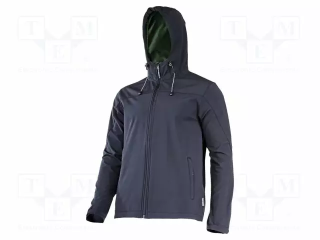 SOFTSHELL PAITA - KOKO: XL - MUSTA - HUPULLA - 280G/M2 - Työ- ja suojavaatteet - LAHTI-L4093304 - 1