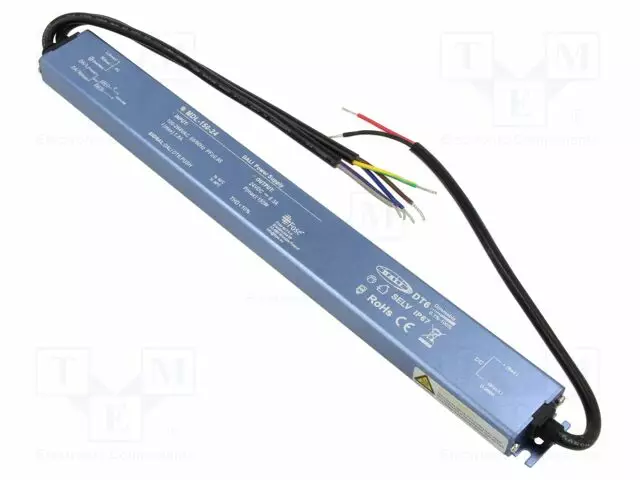 VIRTALÄHDE: IMPULSSI - LED,ULKOKÄYTTÖÖN,VIRTALÄHDE - 150W - IP67 - LED teholähteet - MDL-150-24 - 1