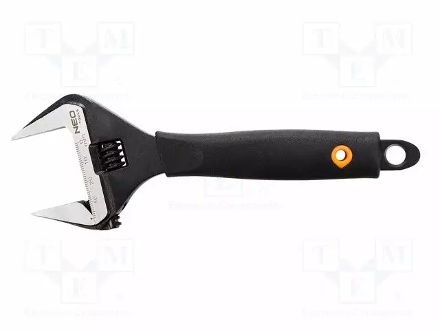WRENCH: ADJUSTABLE - JAW CAPACITY: 39MM - OVERALL LEN: 200MM - Jakoavaimet - NEO-03-014 - 1
