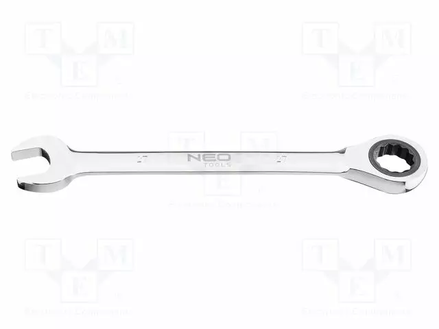 WRENCH: COMBINATION SPANNER - RATTLE - 27MM - CHROM-VANADIUM STEEL - Vääntötyökalut ja kiintolenkit - NEO-09-044 - 1