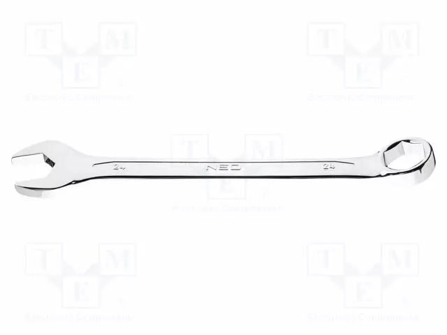 WRENCH: COMBINATION SPANNER - 6-ANGLES,DOUBLE-SIDED - 24MM - Vääntötyökalut ja kiintolenkit - NEO-09-424 - 1