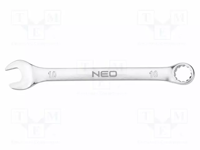 WRENCH: COMBINATION SPANNER - DOUBLE-SIDED - 10MM - L: 140MM - Vääntötyökalut ja kiintolenkit - NEO-09-654 - 1