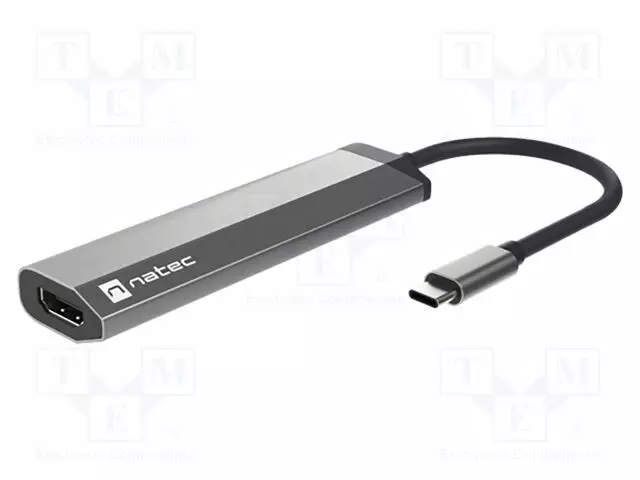 USB HUB - USB 3.0 - FOWLER SLIM - PNP - HARMAA - PORTTIEN LUKU: 4 - 5GBPS - Tietokonetarvikkeet - muut - NMP-1984 - 1