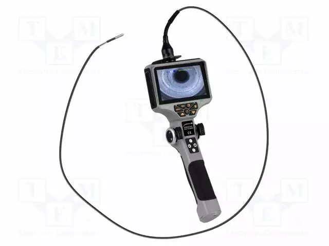 TARKASTUSKAMERA - LCD NÄYTTÖ 5" - PIT: 1,5M - KOETTIMEN HALK: 4MM - Endoskooppi- ja tarkastuskamerat - PCE-VE400N4 - 1