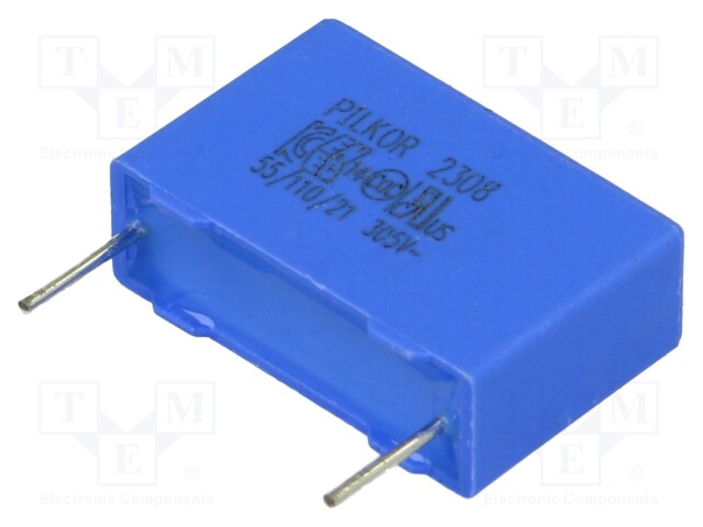 POLYPROPYLEENIKONDENSAATTORI - X2 - 150NF - 305V - THT - ±20% - 15MM - Muovikondensaattorit - PCX2339F60154 - 1