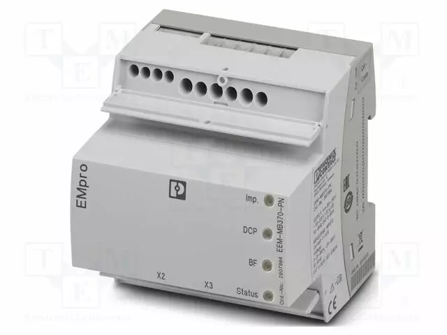 MITTARI: VERKON PARAMETRIT - DIN-KISKOLLE,VAAKASUORA - EMPRO - IP20 - Digitaaliset paneelimittarit - PH-2907984 - 1