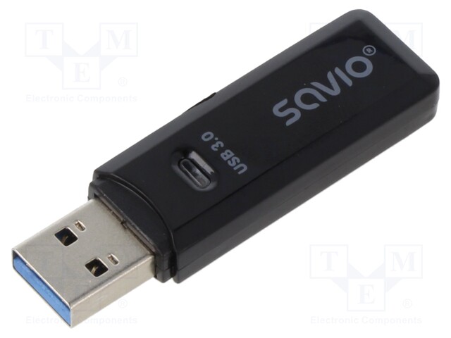 MUISTIKORTINLUKIJA: MUISTI-USB A-PISTOKE - USB 3.0 - PNP - 5GBPS - Tietokonetarvikkeet - muut - SAVAK-64 - 1