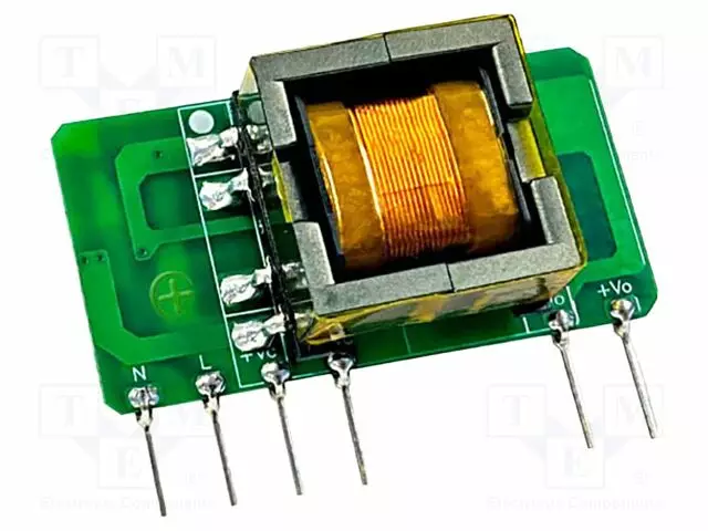 AC/DC MUUNNIN - 15W - TULOJÄNNITE 85÷305VAC,120÷430VDC - LÄHTÖJÄNNITE 24VDC - OUT: 1 - AC/DC muuntimet - 15ACF1W-24S4 - 1