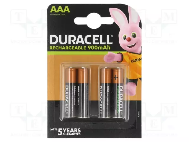 AKKU: NI-MH - AAA,R3 - 1,2V - 850MAH - KUPLAPAKKAUS - 4KPL - Akut - ACCU-R3-850DR-B4 - 1