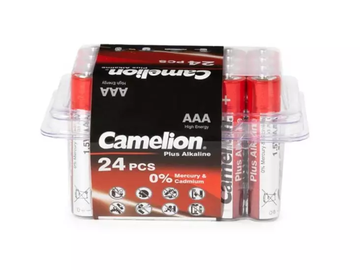 ALKALINE AAA / LR3 1.5V-1100mAh (24 pcs) - Alkaliparistot - LR03C24 - 1