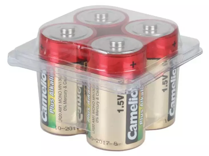 ALKALIPARISTOSETTI LR14 (4kpl) - Alkaliparistot - LR14C4 - 1