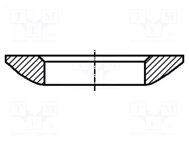 ALUSLEVY - ERIKOIS-M8 - D=17MM - H=3,2MM - NUORRUTUSTERÄS - BN 10614 - Aluslevyt ja prikat - B8BN10614 - 1