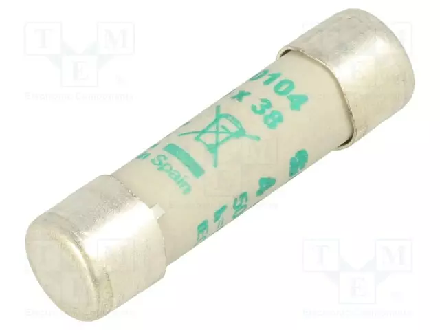 4A - 500VAC - AM - 10,3X38MM - Sulakkeet 10,3x38mm - 440104 - 1