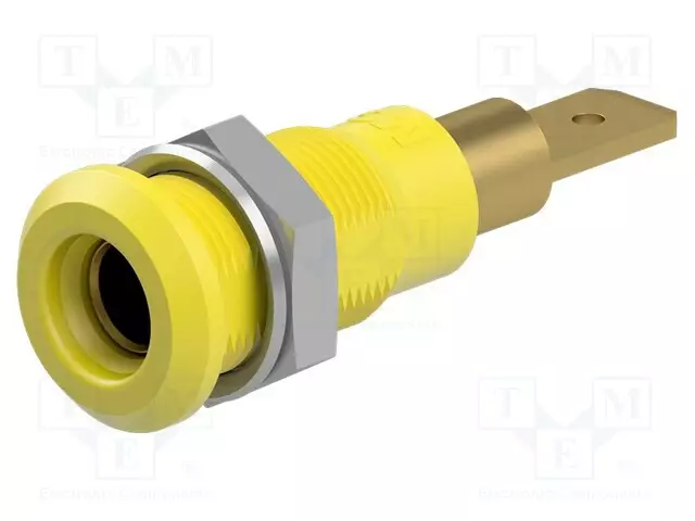 LABORATORY CONNECTOR: 4MM BANANA - SOCKET - 30VAC - 60VDC - 25A - Banaanijatkoliittimet - LB4H-IFA-24 - 1