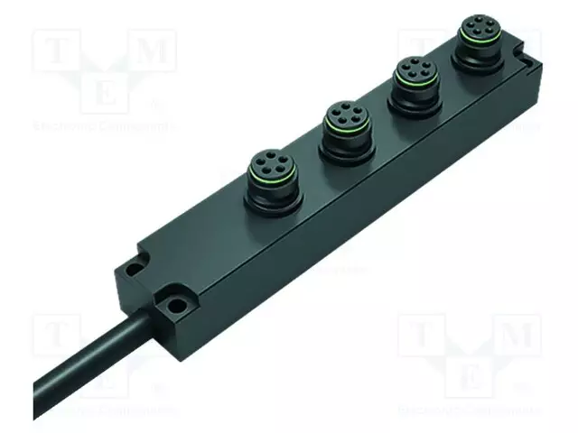 720 - 5A - 125V - IP67 - LIITOKSET: PRONSSI - PA66 - 0,75MM2 - Erikoisliittimet - 72-9138-500-04 - 1