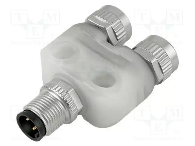 765 - 4A - 30V - PIN: 4 - IP68 - PAINETTU - LIITOKSET: MESSINKI - Erikoisliittimet - 79-5236-00-04 - 1