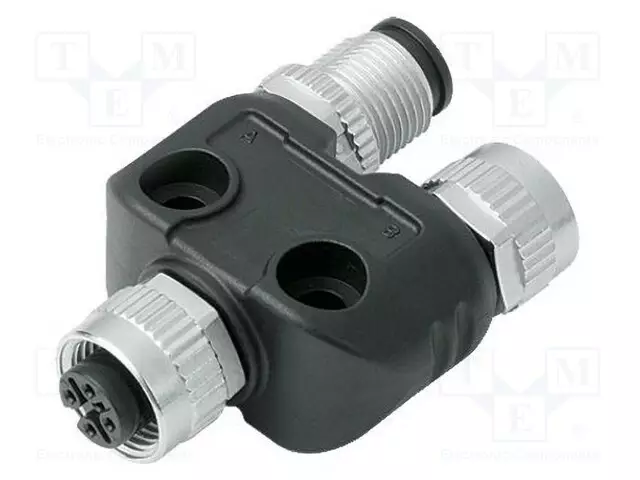 765 - 4A - 250V - IP68 - PAINETTU - LIITOKSET: MESSINKI - POLYURETAANI - Erikoisliittimet - 79-5238-00-04 - 1