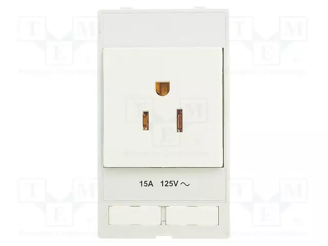 AC LIITIN-PLUG SOCKET MODULE USA/JAPAN (NEMA 5-15) - Erikoisliittimet - 39500010004 - 1