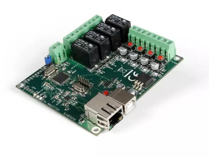 ETHERNET RELEKORTTI - Whadda tehdaskootut moduulit - WMRC204 - 1