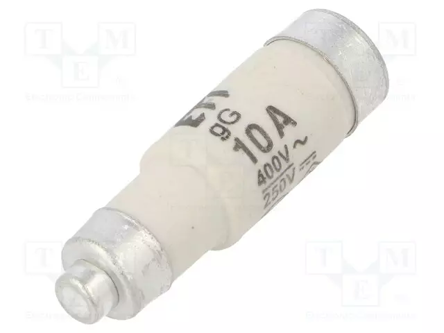 10A - 400VAC - 250VDC - GG - KERAAMINEN - D01 - D0 - Sulakkeet D - 002211004 - 1