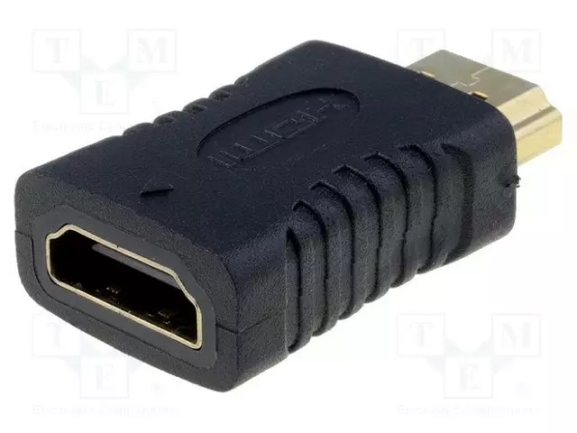 HDMI ADAPTERI -PISTORASIA,HDMI-PISTOKE - HDMI, DVI, DisplayPort johdot - CA314 - 1