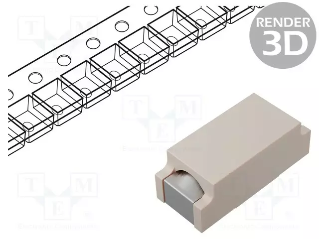 5A - 250VAC - 125VDC - HIDAS SULAKE - SMD - SMD OMT sulakkeet - hitaat - 3403.0123.24 - 1