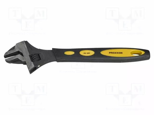 WRENCH: ADJUSTABLE - JAW CAPACITY: 34MM - OVERALL LEN: 300MM - RG 300 - Jakoavaimet - PR23994 - 1