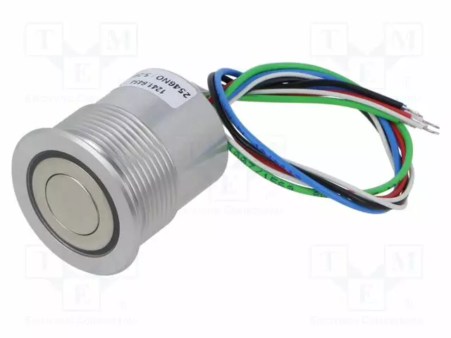 ILKIVALLAN KESTÄVÄ KYTKIN - AS: 2 - SPST-NO - IP65 - RGB - Painonappikytkimet - 1241.6454 - 1