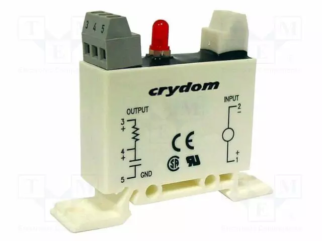 INPUT MODULE - ON PANEL,FOR DIN RAIL MOUNTING - 70X17.5X59MM - Puolijohdereleet - DR-IDC24 - 1