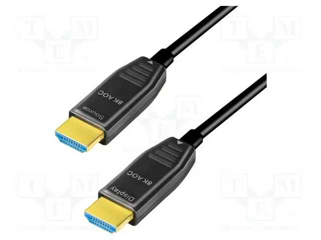KAAPELI - HDMI-PISTOKE,MOLEMMIN PUOLIN - HDMI 2.1,OPTINEN - HDMI, DVI, DisplayPort johdot - CHF0114 - 1