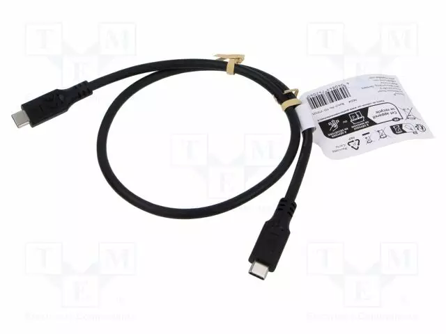KAAPELI - THUNDERBOLT 3,THUNDERBOLT 4,USB 3.2 - 0,5M - MUSTA - 4K - USB kaapelit ja adapterit - GOOBAY-74204 - 1