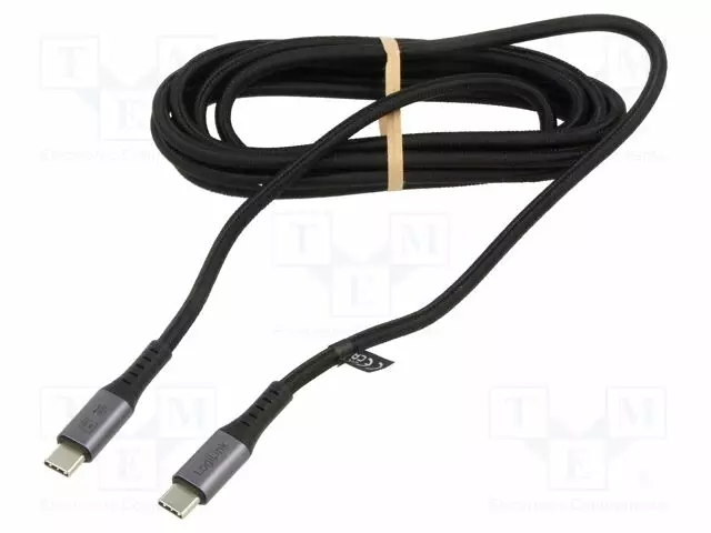 KAAPELI - USB 3.2 GEN 2X2 - USB C PISTOKE,MOLEMMIN PUOLIN - 2M - USB kaapelit ja adapterit - CU0434 - 1