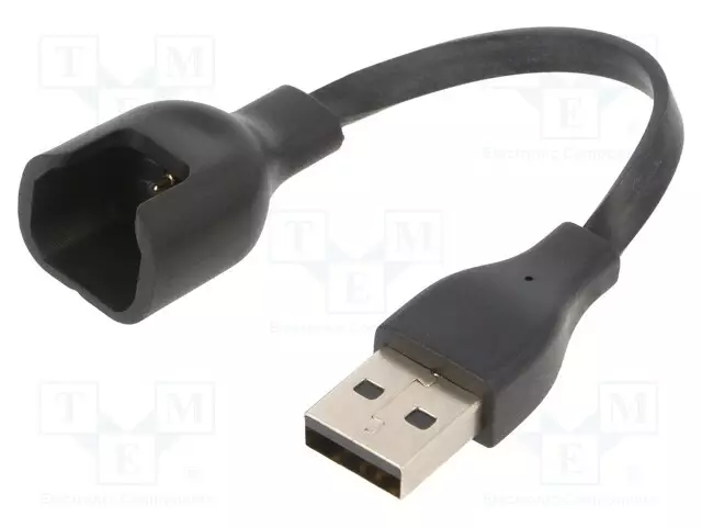KAAPELI: ÄLYKELLON LATAAMISEEN - HUAWEI - 0,1M - 1A - MUSTA - USB kaapelit ja adapterit - AK-SW-04 - 1