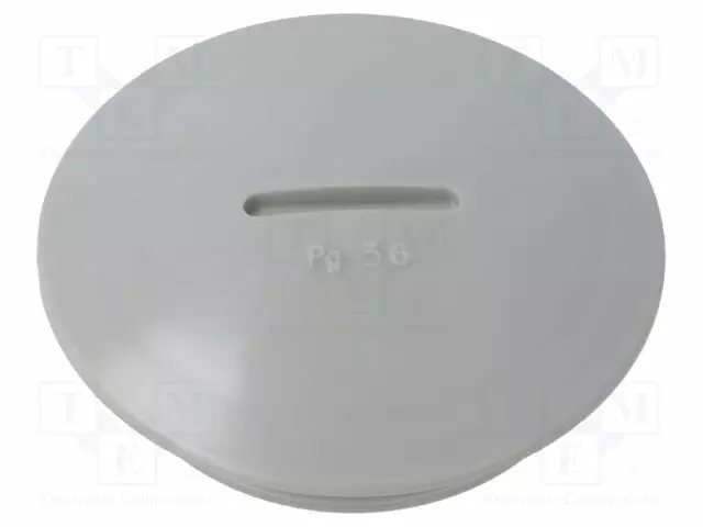 KANNE - PG36 - POLYSTYREENI - VAALEANHARMAAA - 10MM - Läpivientikappaleiden tulpat - OBO-2033364 - 1
