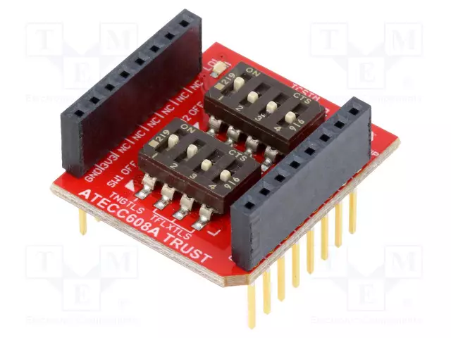KEHITYSALUSTA - MICROCHIP - ATECC608A - AES128,ECDH,HMAC,SHA256 - IOT - Kehityspakettien lisätarvikkeet - DT100104 - 1