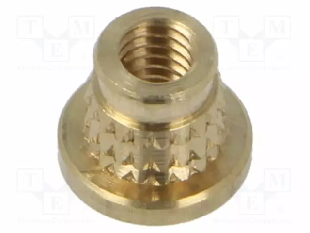 KIERREINSERTTI - MESSINKI - M4 - BN 37898 - PIT: 5,6MM - MUOVIIN - Kierreinsertit - KVT-006M4 - 1