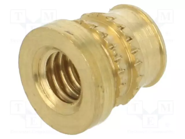 KIERREINSERTTI - MESSINKI - M4 - BN 37901 - PIT: 5,6MM - MUOVIIN - Kierreinsertit - KVT-073M4 - 1