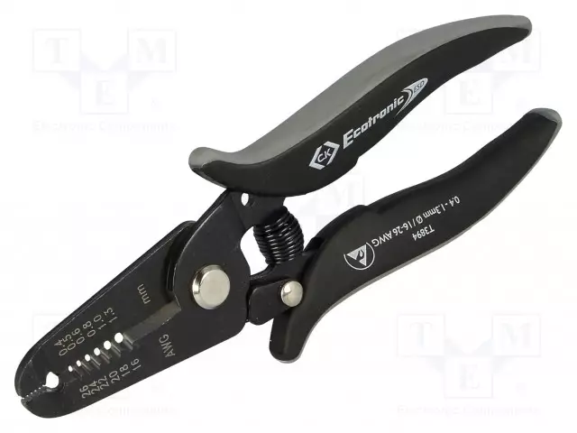 KUORINTATYÖKALU - ØJOH: 0,4÷1,3MM - 16AWG÷26AWG - ESD - Kaapelinkuorintatyökalut - CK-3894 - 1