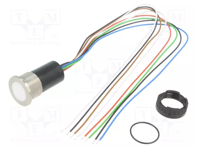 KYTKIN: KAPASITIIVINEN - AS: 2 - SPST - 0,1A/42VAC - 0,1A/60VDC - IP67 - Kapasitiiviset kytkimet - 3-101-394 - 1