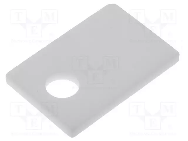 LÄMPÖÄ JOHTAVA ALUSLEVY: KERAAMINEN - TO220 - L: 12MM - W: 18MM - Jäähdyttimien eristystarvikkeet - AOS2204 - 1