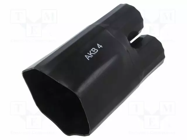 LÄMPÖKUTISTUVA JAKOSUOJUS - 135/64MM - MUSTA - AKB - LIIT.MÄÄRÄ: 3 - Kutistemuovit - AKB4 - 1