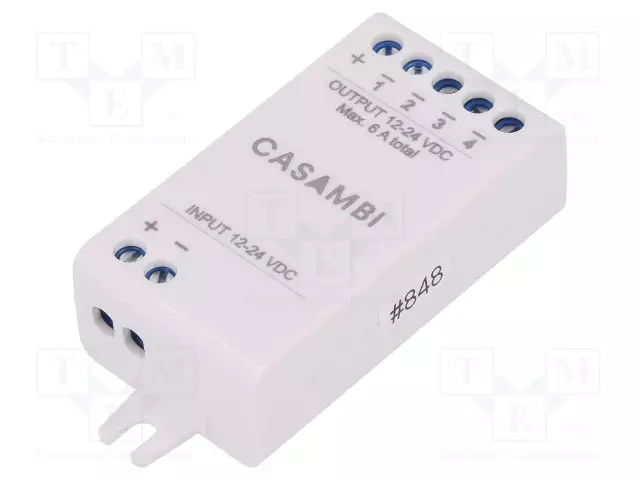 PWM-HIMMENNIN - 12÷24VDC - IP20 - -20÷45°C - LIITÄNTÄ: BLUETOOTH - 6A - Rakennusautomatiikka - CBU-PWM4 - 1