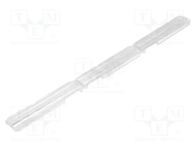 LED-LINSSI - SUORAKULMA- PLEXIGLASS PMMA - LÄPINÄKYVÄ - H: 7MM - Linssit LEDeille - C14454 - 1
